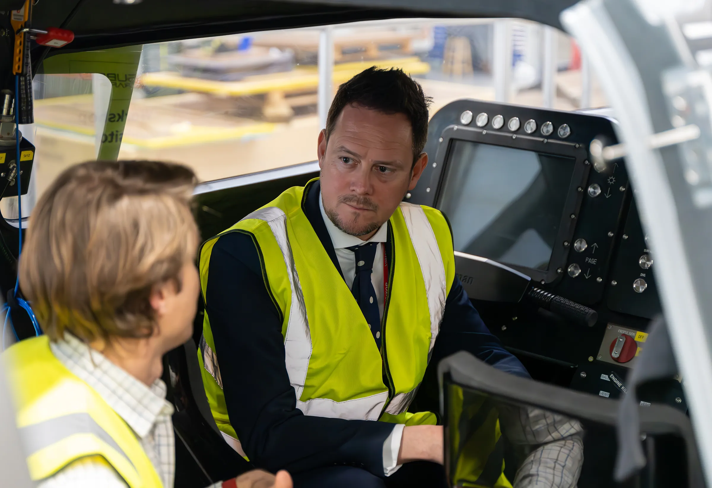 SubSea Craft receive visit from Portsmouth South MP, Stephen Morgan